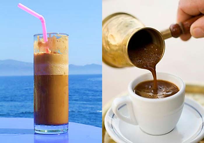 caffè greco Cibo greco cosa si mangia in grecia